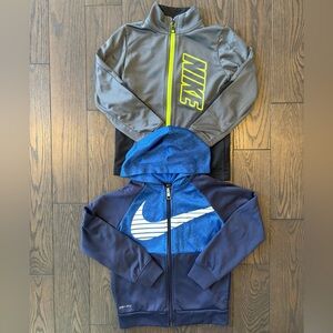 Boys Nike Track Jackets Bundle - size 6 and 6/7
